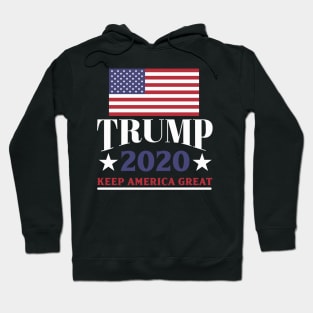 Keep America great Donald Trump President 2020 political Gift Hoodie